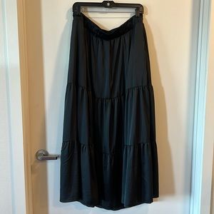 Torrid Maxi Faux Satin Skirt Sz 2X